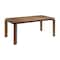 Armen Living Treviso Mid-Century Extension Dining Table in Walnut Finish and Top LCTVDIWA - alternate 1